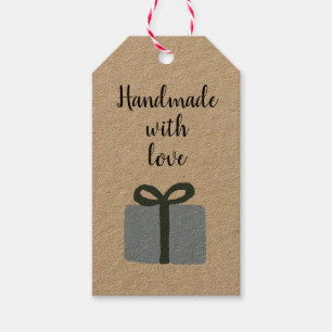 Handmade with Love Present Gift Tag