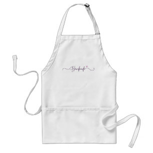 Handmade With Love Purple Small Business owner Standard Apron