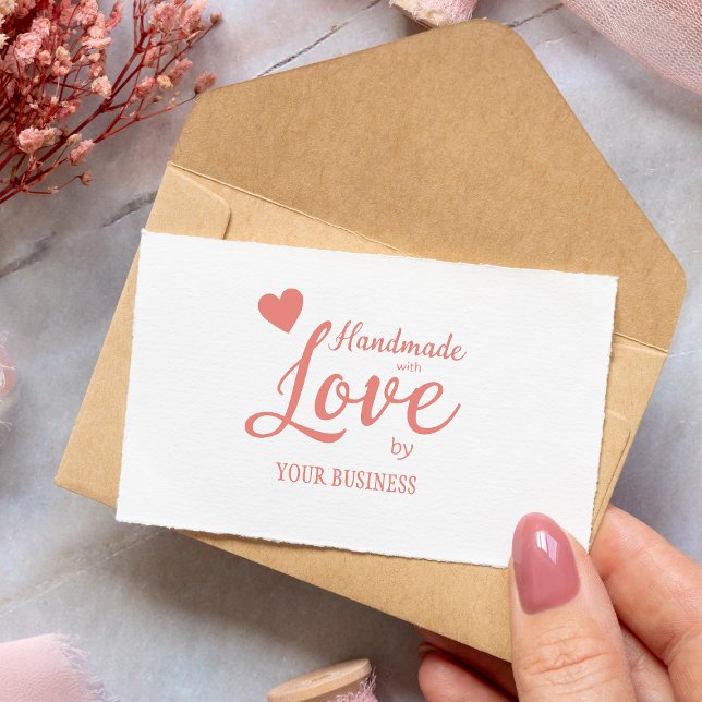 Handmade With Love Quote For Artisans Rubber Stamp (Creator Uploaded)