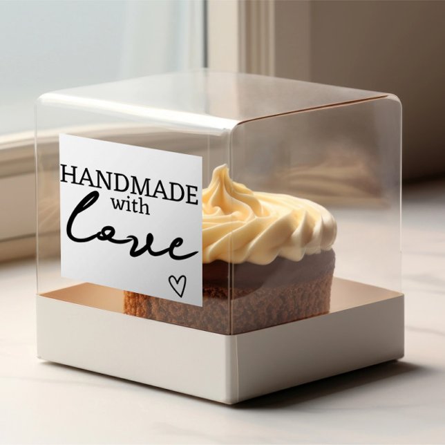 Handmade with love  rubber stamp (Handmade with love rubber stamp from Ricaso. Great stamp for business or personal craft use. 
)