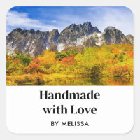Handmade with Love Scenic Forest and Mountains