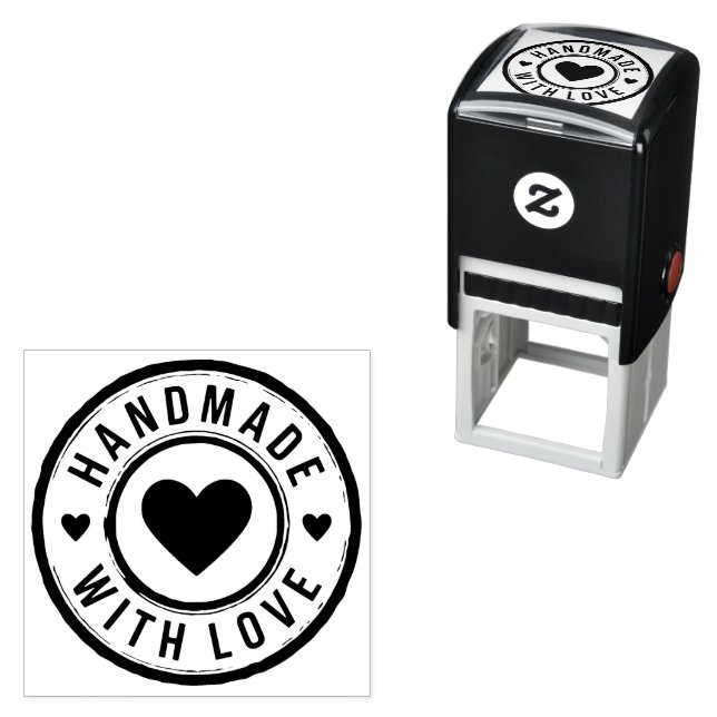 Handmade With Love Self Inking Stamp (In Situ)