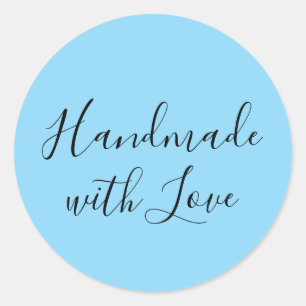 Handmade with Love Sticker