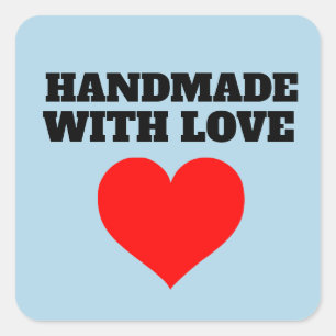HANDMADE WITH LOVE Sticker STICKERS