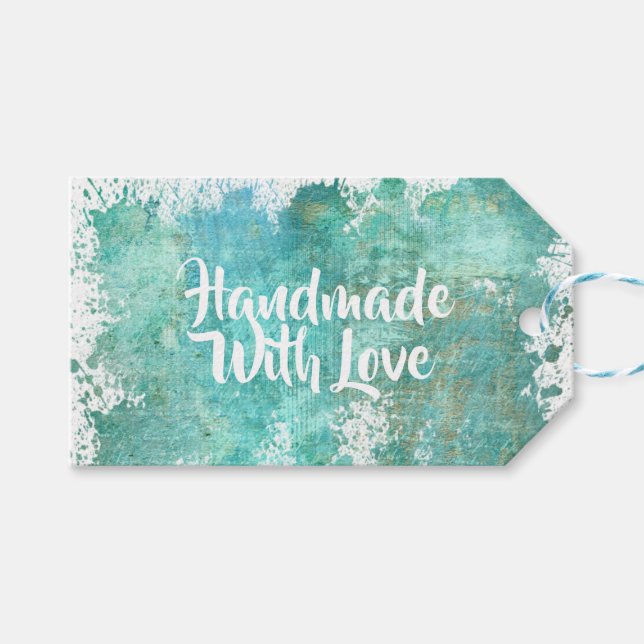 Handmade with love tags (Front (Horizontal))