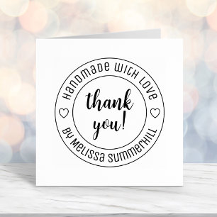 Handmade with Love Thank You Self-inking Stamp