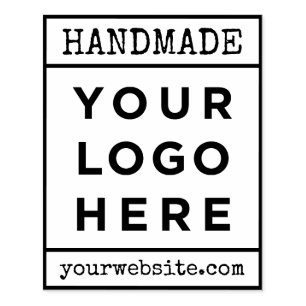 Handmade Your Business Logo Custom Rubber Stamp