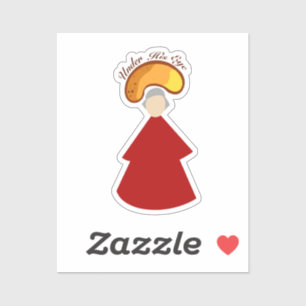 Handmaid Cheetoh sticker 2x2