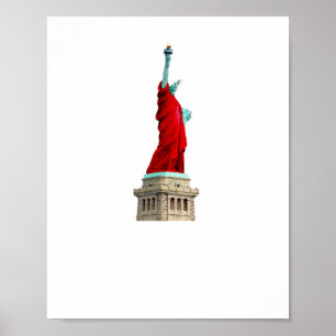 Handmaid’s Tale Statue Of Liberty  Poster