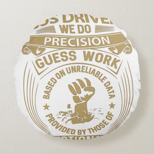 handontravera round cushion (Front)