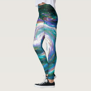 Handpainted Galaxy Leggings