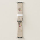 Handpainted Style Vintage Pink and White Roses