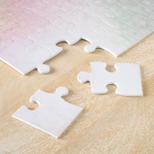 Handpainted Watercolour Belizean Hibiscus Flower Jigsaw Puzzle