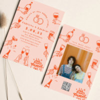 Handpainting Retro Contemporary Art Wedding