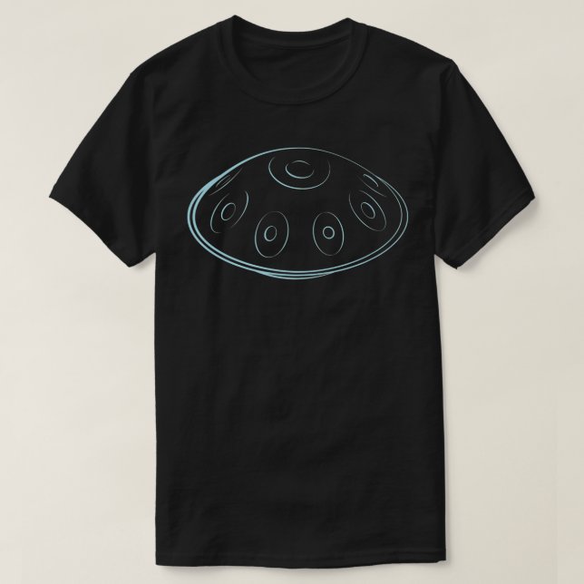 Handpan Music Art Handpan  T-Shirt (Design Front)