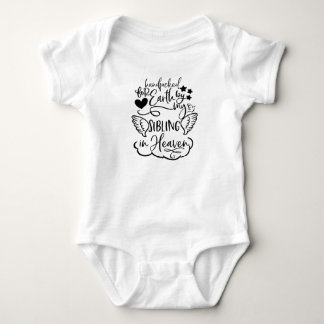 Handpicked For Earth By My Sibling In Heaven Baby Bodysuit