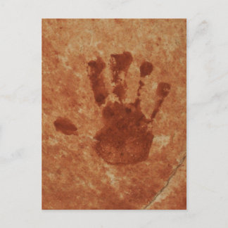 Handprint Postcard