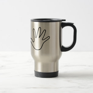 Handprint Travel Mug