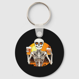 Hands Beer Funny Drinking Halloween Women's Key Ring