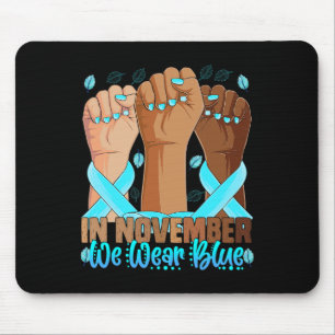 Hands Diabetes Awareness In November We Wear Blue  Mouse Mat