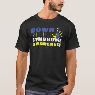 Hands Extra Chromosome 21 World Down Syndrome Awar T-Shirt