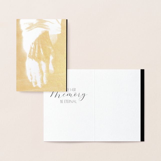 Hands Foil Card (Display)