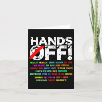 Hands Funny Off Protest Social Security 