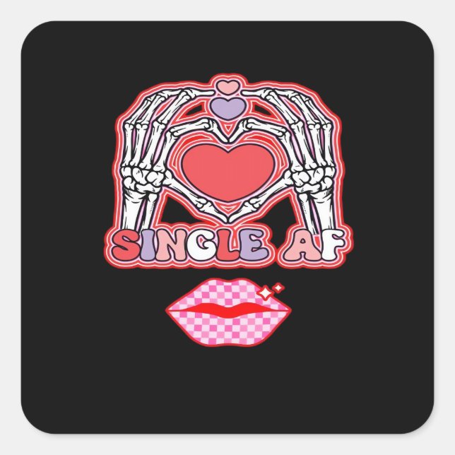 Hands Halloween Classic – Sloth Costume Square Sticker (Front)