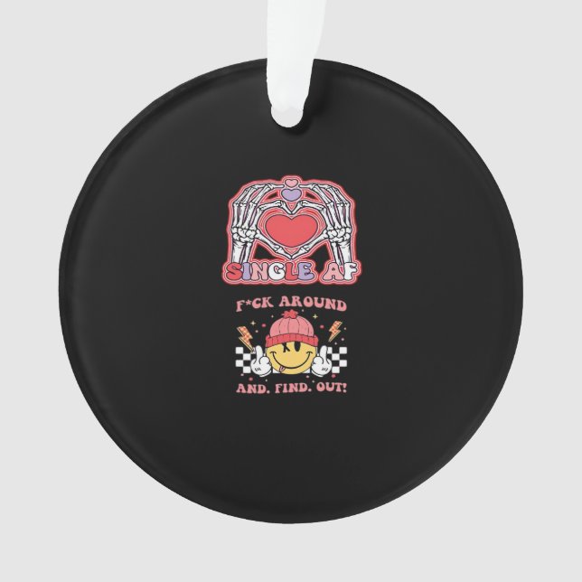 Hands Halloween Funny – Grabby Ghoul Ornament (Front)