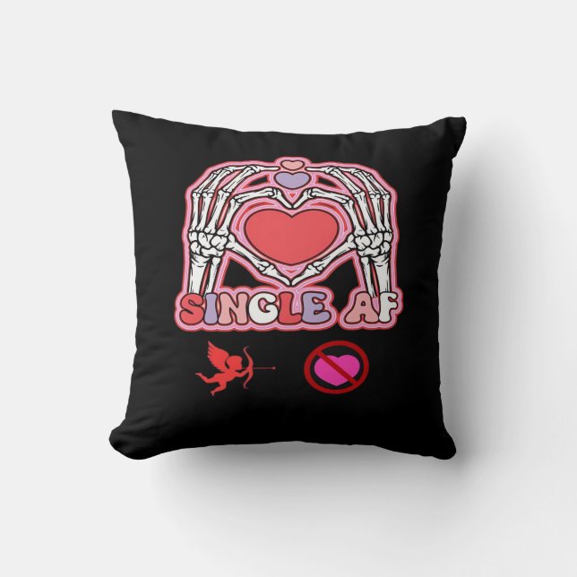 Hands Halloween Quote – Creepy Cute Slogan Cushion (Front)