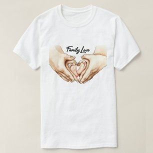 Hands Holding Baby Feet T-Shirt