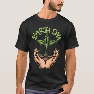 Hands holding Plant streetwear  T-Shirt