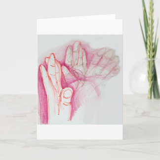 Hands in Motion Card