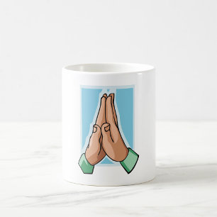Hands In Prayer Coffee Mug