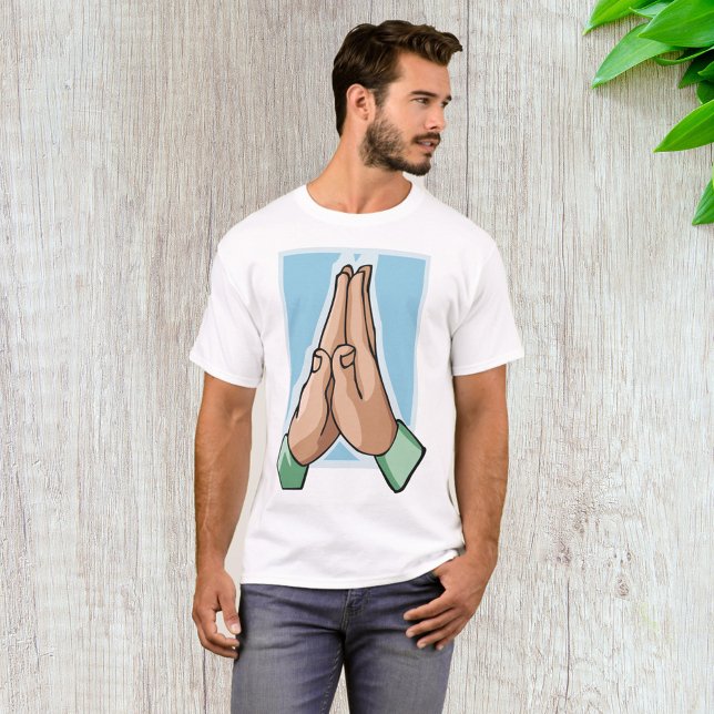 Hands In Prayer T-Shirt (Creator Uploaded)