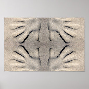 Hands in the Sands Poster