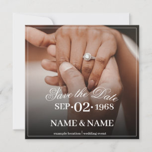 Hands of a Coloured Wedding Couple with Ring