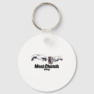 Hands Of Brisket Meat Church Bbq _1 Key Ring