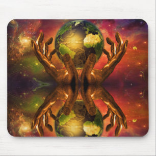 Hands of Creator Mouse Mat