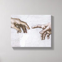 Hands of God and Adam by Michelangelo