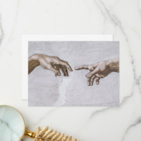 Hands of God and Adam by Michelangelo