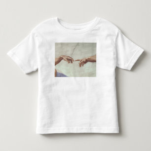 Hands of God and Adam Toddler T-Shirt