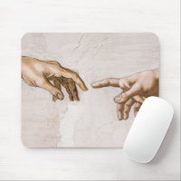 Hands of God the Father and Adam by Michelangelo
