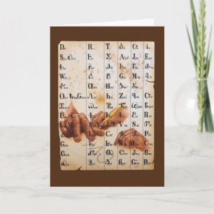 Hands of Language Card