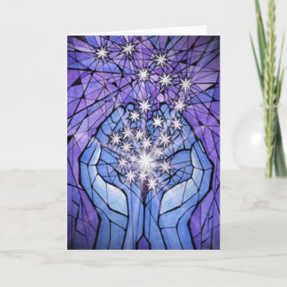 Hands of Light Card
