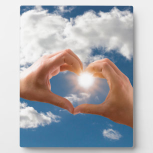 Hands of love plaque