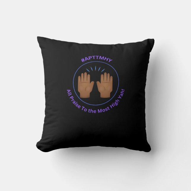 Hands of Praise #APTTMHY Cushion (Front)