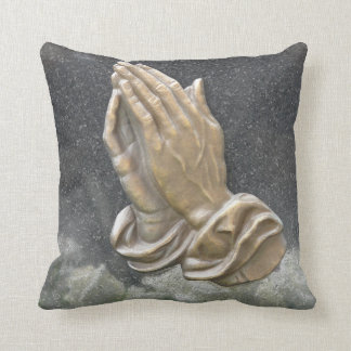 HANDS OF PRAYER CUSHION