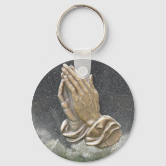 HANDS OF PRAYER KEY RING