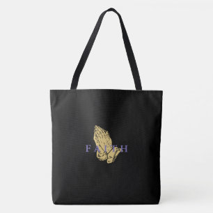 Hands of Prayer Tote Bag